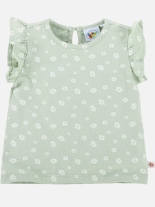 Baby Mädchen Shirt mit Blümchen Alloverprint
                 
                                                        Grün