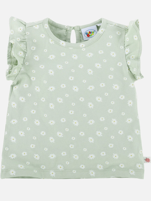 Bild 1 von Baby Mädchen Shirt mit Blümchen Alloverprint
                 
                                                        Grün