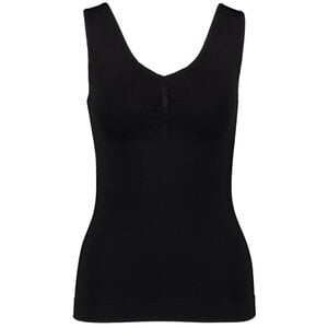 Shaping-Top Stretch, Schwarz, XL