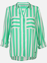 Bild 1 von Damen Bluse mit Streifen
                 
                                                        Grün