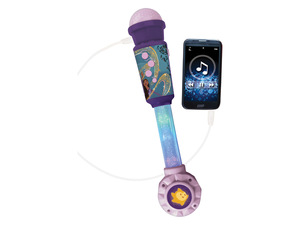 LEXIBOOK Disney Wish Mikrofon, mit Licht und Soundeffekten
