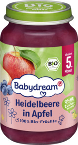 Babydream Bio Heidelbeere in Apfel
