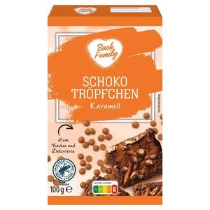 BACK FAMILY Schoko-Tröpfchen 100 g