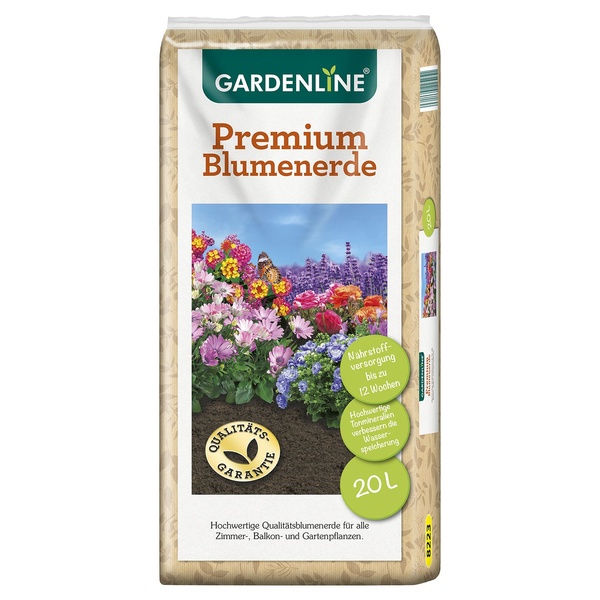 Bild 1 von GARDENLINE Premium-Blumenerde 20 l