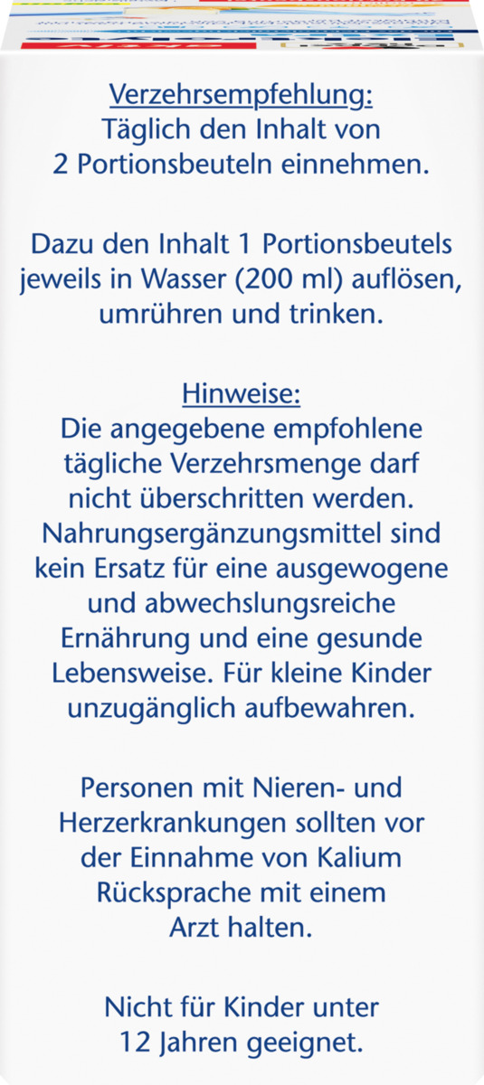 Bild 3 von Doppelherz Elektrolyte Extra Direct 20 Portionsbeutel