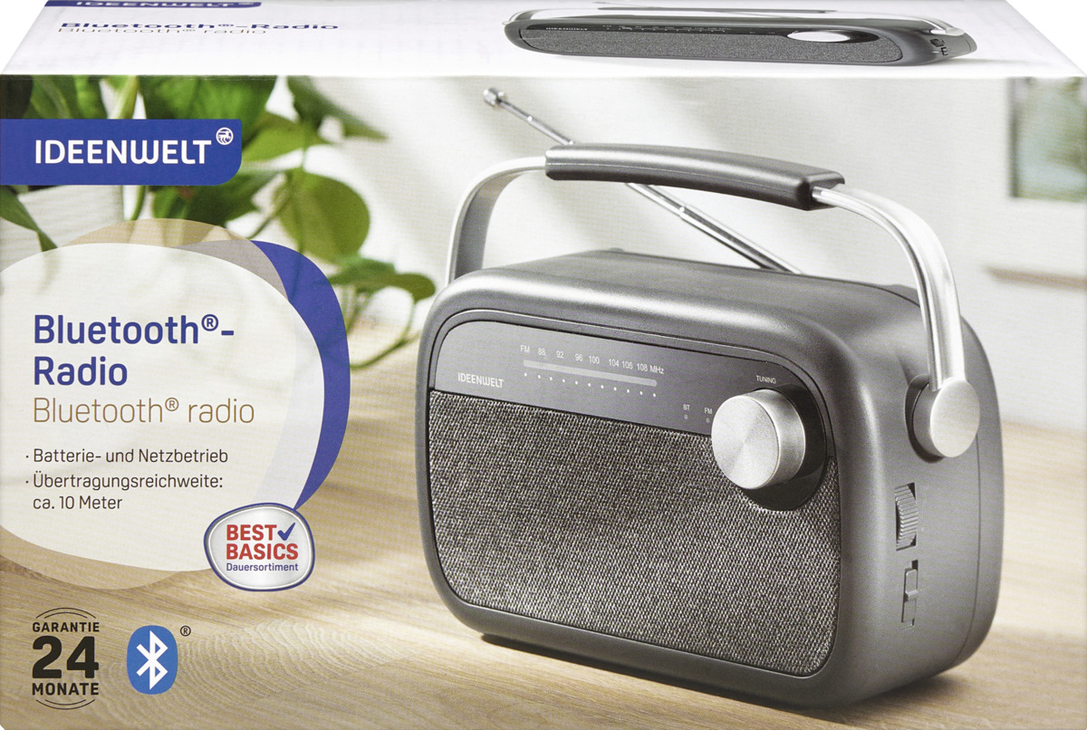 Bild 1 von IDEENWELT Best Basics Bluetooth®-Radio