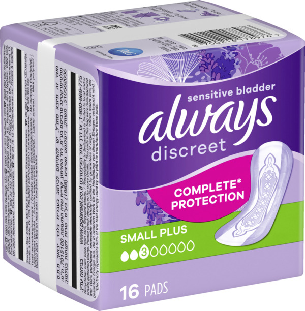 Bild 4 von Always Discreet Inkontinenz Small Plus