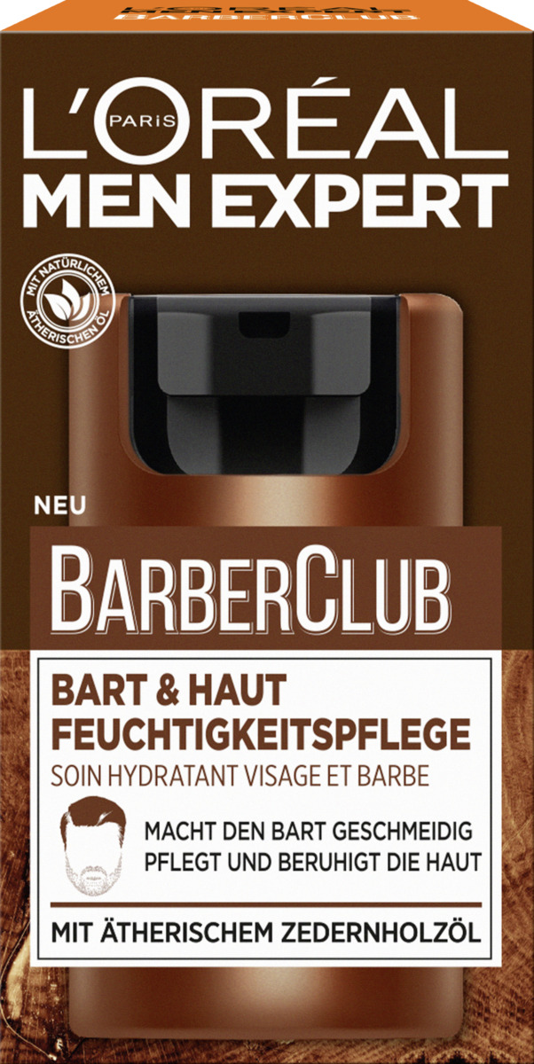 Bild 2 von L’Oréal Paris men expert Barber Club Bart & Haut Feuchtigkeitspflege