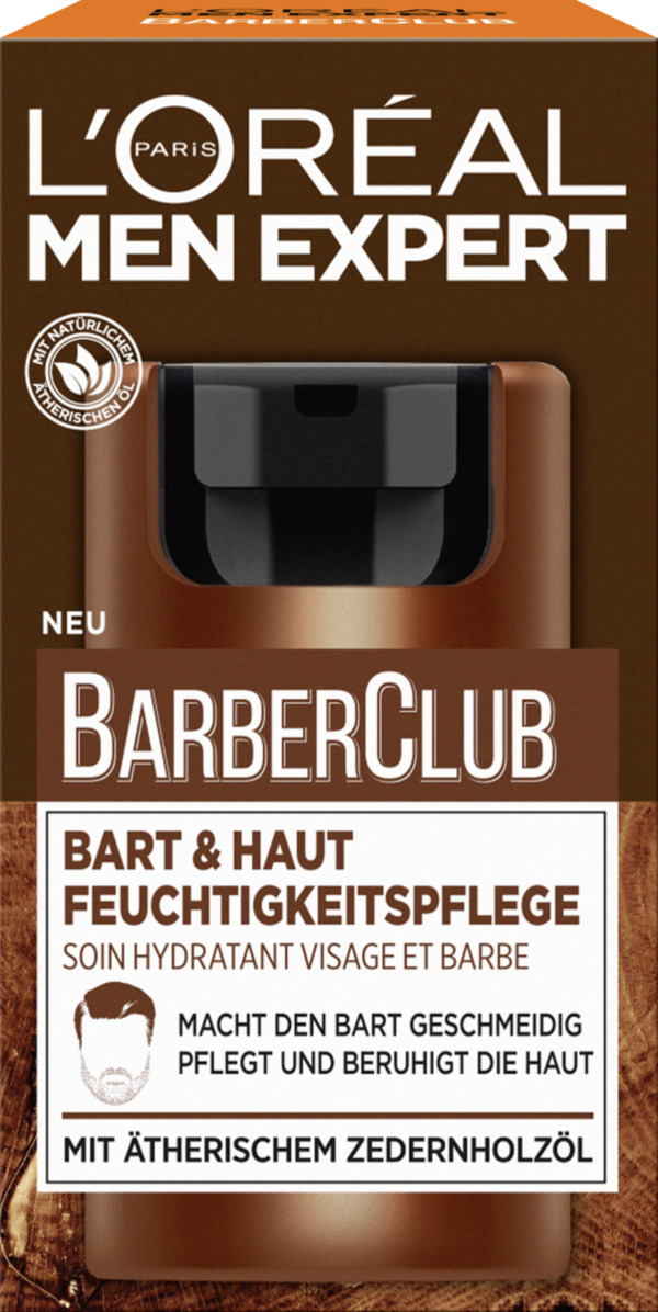 Bild 2 von L’Oréal Paris men expert Barber Club Bart & Haut Feuchtigkeitspflege