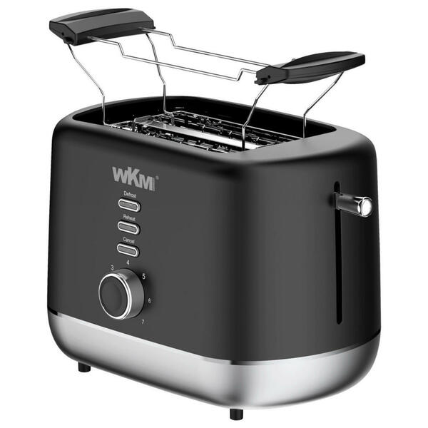 Bild 1 von WKM Toastautomat Classic Line TO-1850.1C schwarz silber