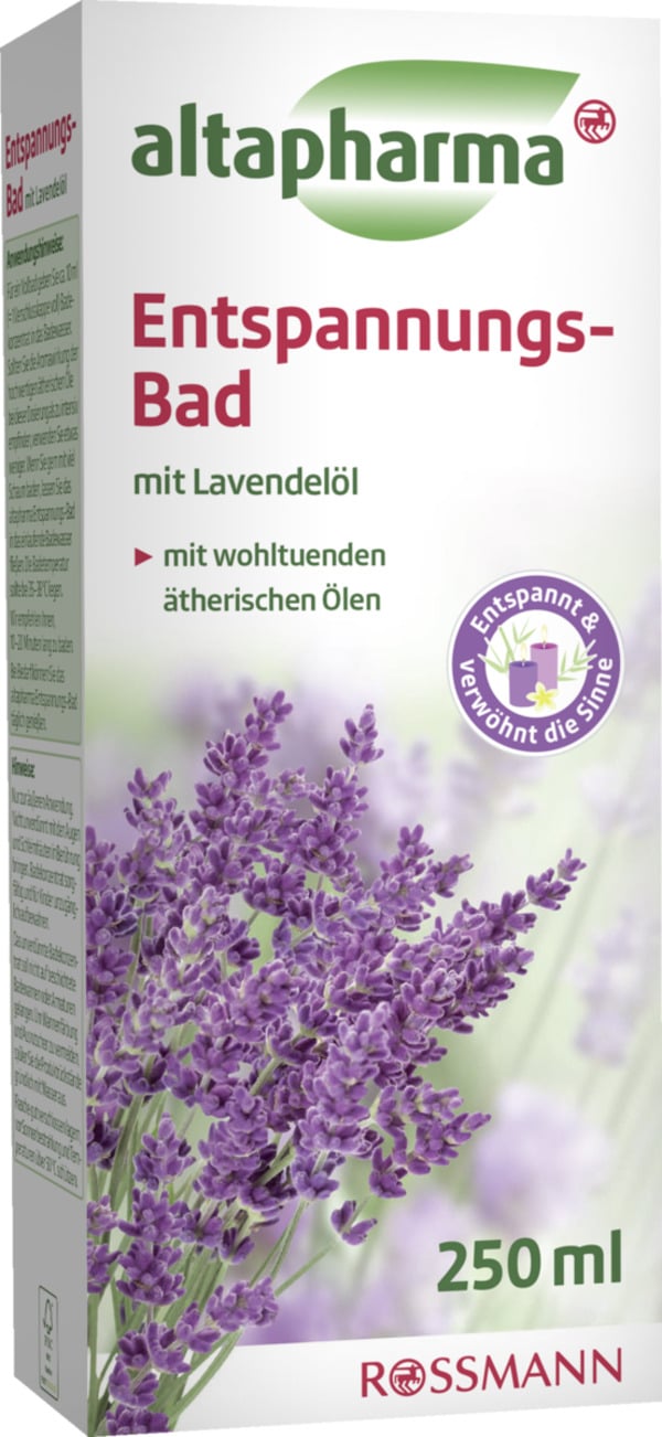 Bild 1 von altapharma Entspannungs-Bad mit Lavendelöl 1.12 EUR/100 ml