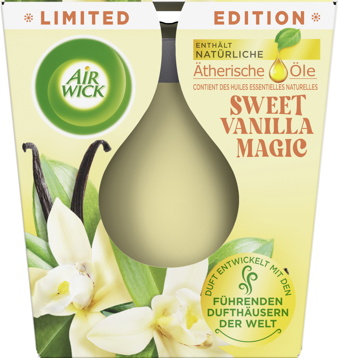 Bild 1 von Air Wick Wohlfühl-Duftkerze Sweet Vanilla Magic