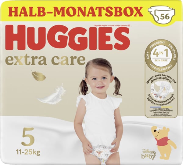 Bild 1 von Huggies Extra Care Windeln mit Disney-Design Größe 5