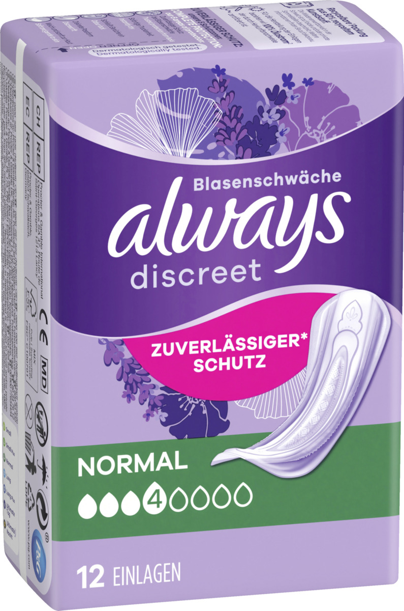 Bild 4 von Always Discreet Inkontinenz Normal