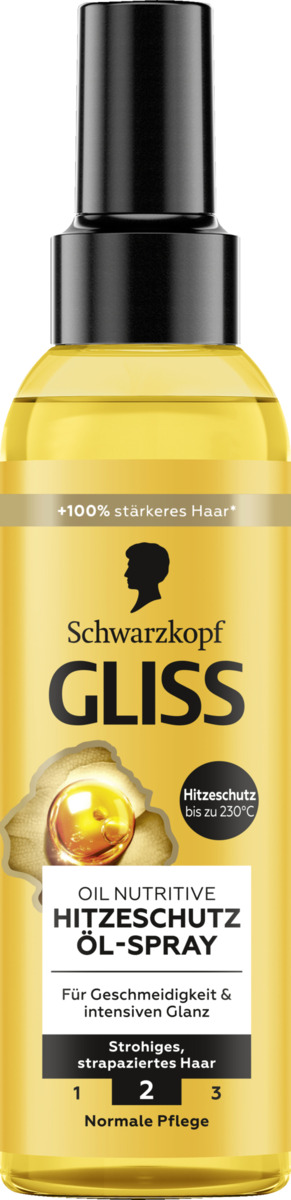 Bild 1 von Gliss Hitzeschutz Öl-Spray Oil Nutritive
