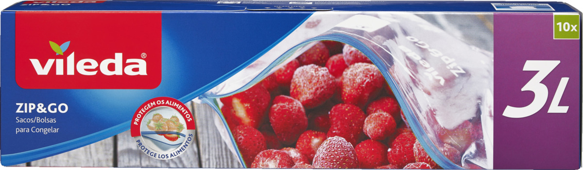 Bild 1 von Vileda Zip & Go Beutel 3 l