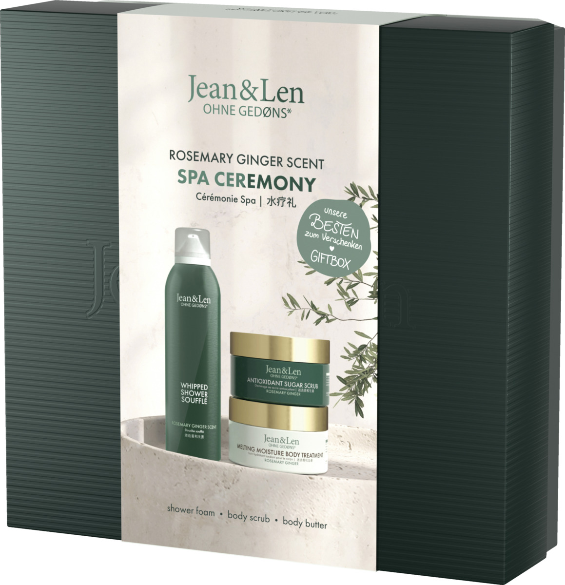 Bild 1 von Jean&Len Spa Ceremony Set Rosemary Ginger Scent