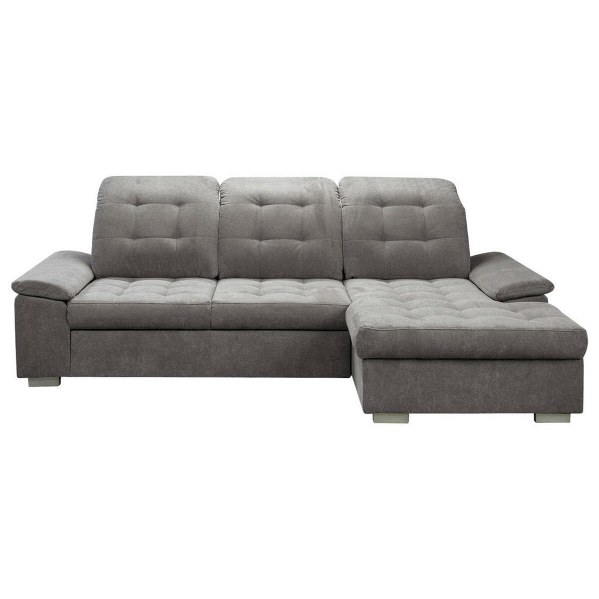 Bild 1 von Funktionsecke Maike dunkelgrau Microfaser B/H/T: ca. 260x102x172 cm