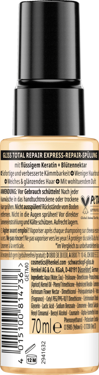 Bild 2 von Gliss Total Repair Express-Repair-Spülung Mini