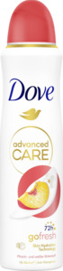 Dove Advanced Care Anti-Transpirant Spray go fresh Pfirsich- und Weiße Blütenduft