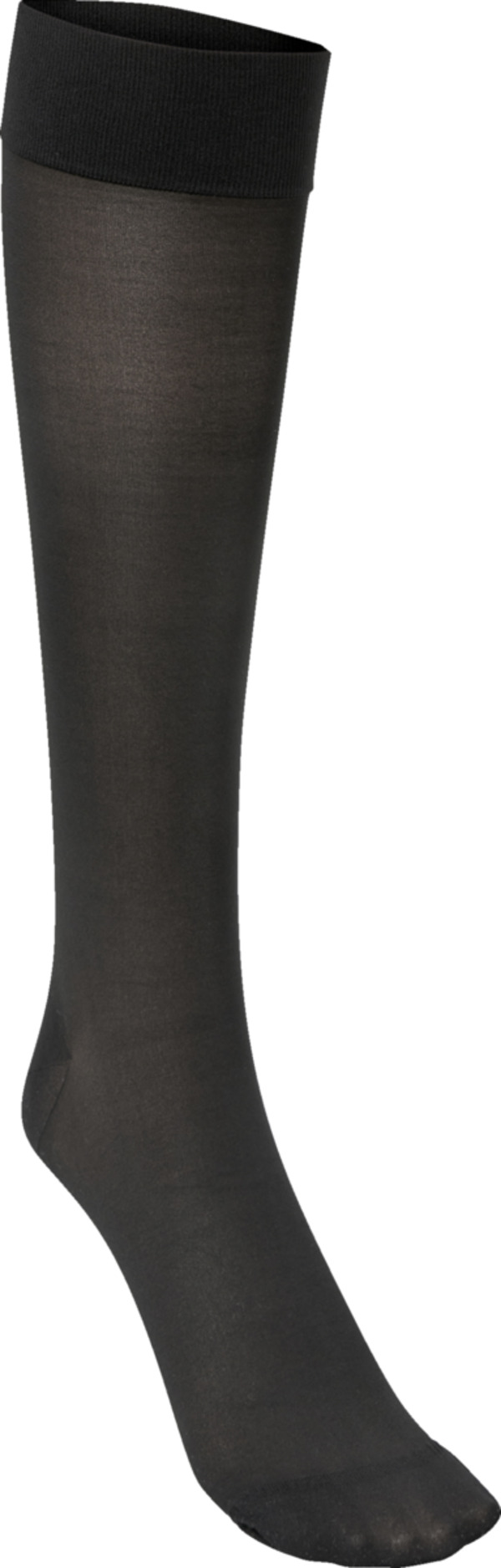 Bild 2 von under2wear Stützkniestrumpf 40den schwarz Gr. 39/42