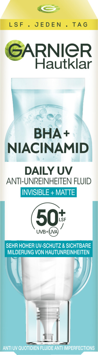 Bild 1 von Garnier Hautklar BHA + Niacinamid Fluid LSF 50+