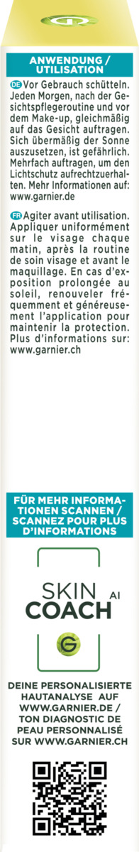 Bild 2 von Garnier Hautklar BHA + Niacinamid Fluid LSF 50+