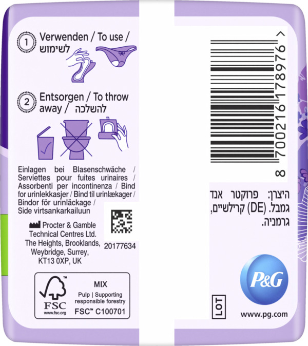 Bild 2 von Always Discreet Inkontinenz Small Plus