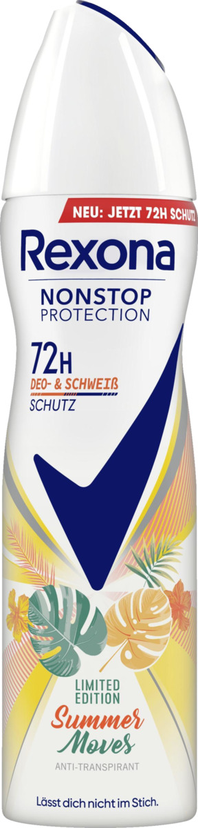 Bild 1 von Rexona Nonstop Protection Anti-Transpirant Spray Summer Moves Limited Edition