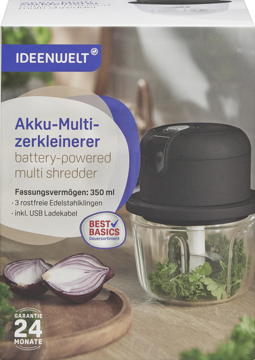 Bild 1 von IDEENWELT Akku-Multizerkleinerer