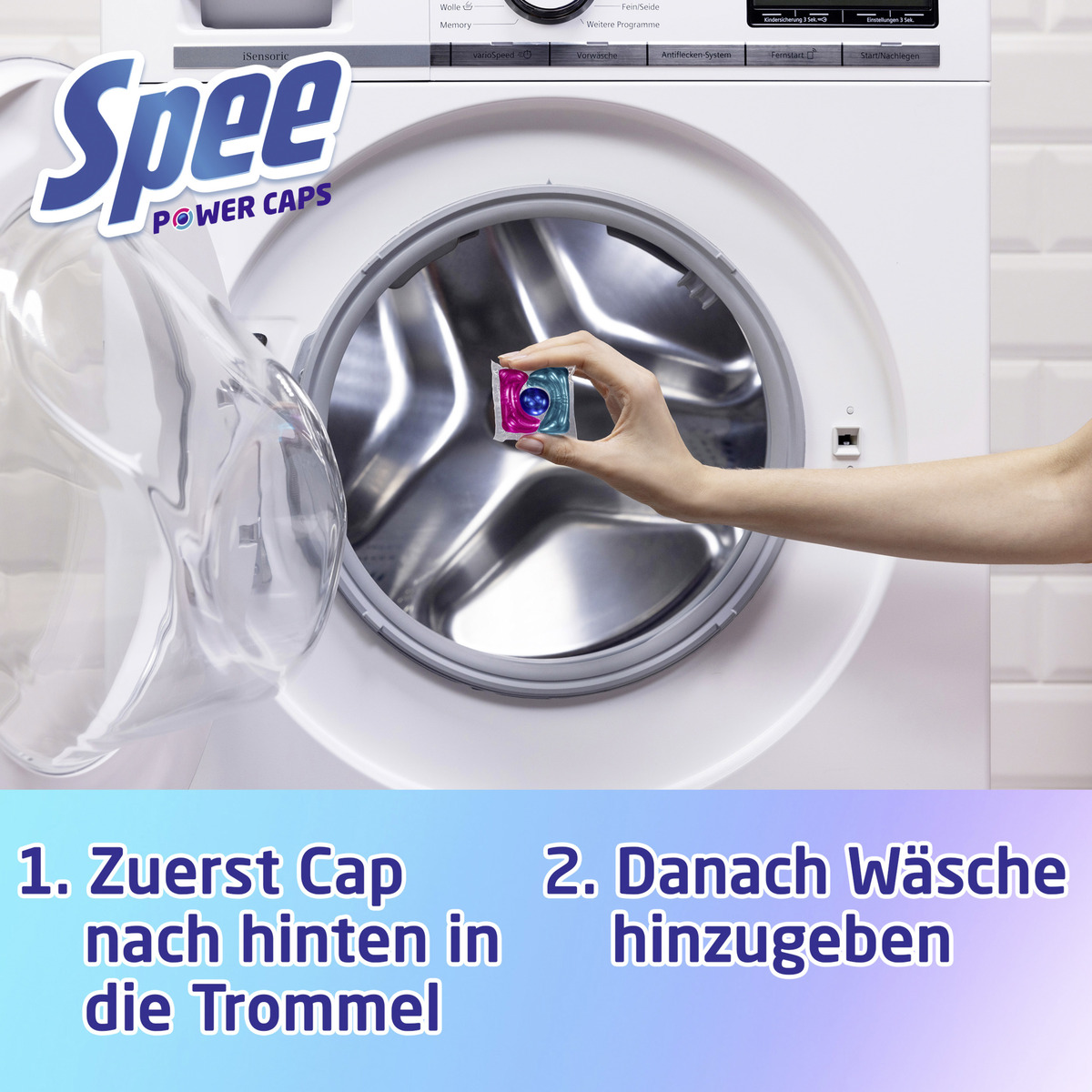 Bild 3 von Spee 4in1 Power Caps Frische-Kick Vollwaschmittel 18WL