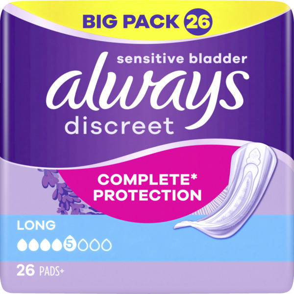 Bild 1 von Always Discreet Inkontinenz Long Big Pack