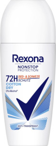 Rexona Nonstop Protection Deo Roll-On Cotton Dry