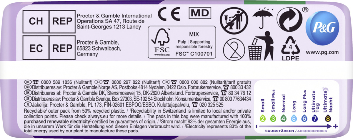 Bild 3 von Always Discreet Inkontinenz Normal