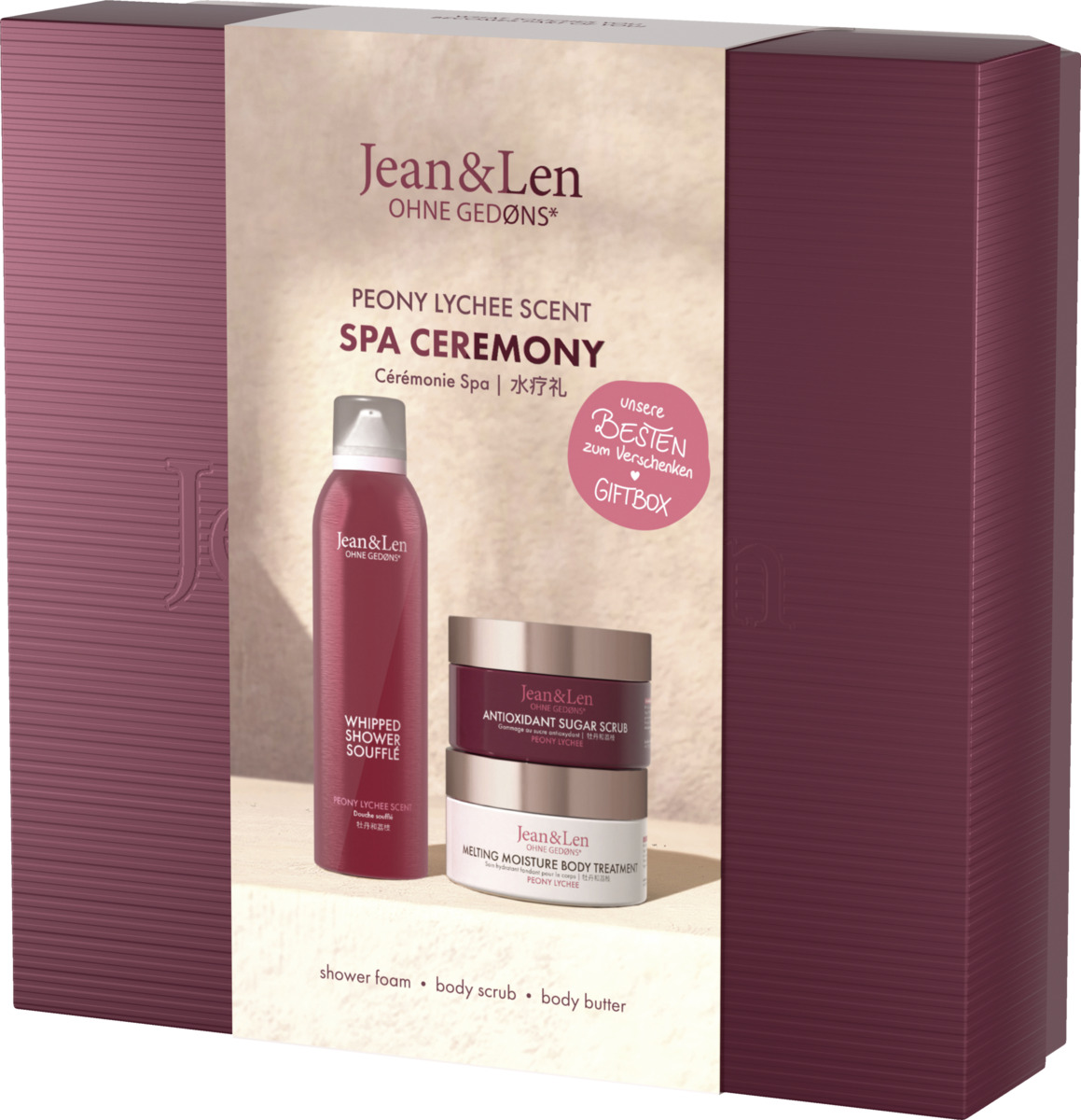 Bild 1 von Jean&Len Spa Ceremony Set Peony Lychee Scent