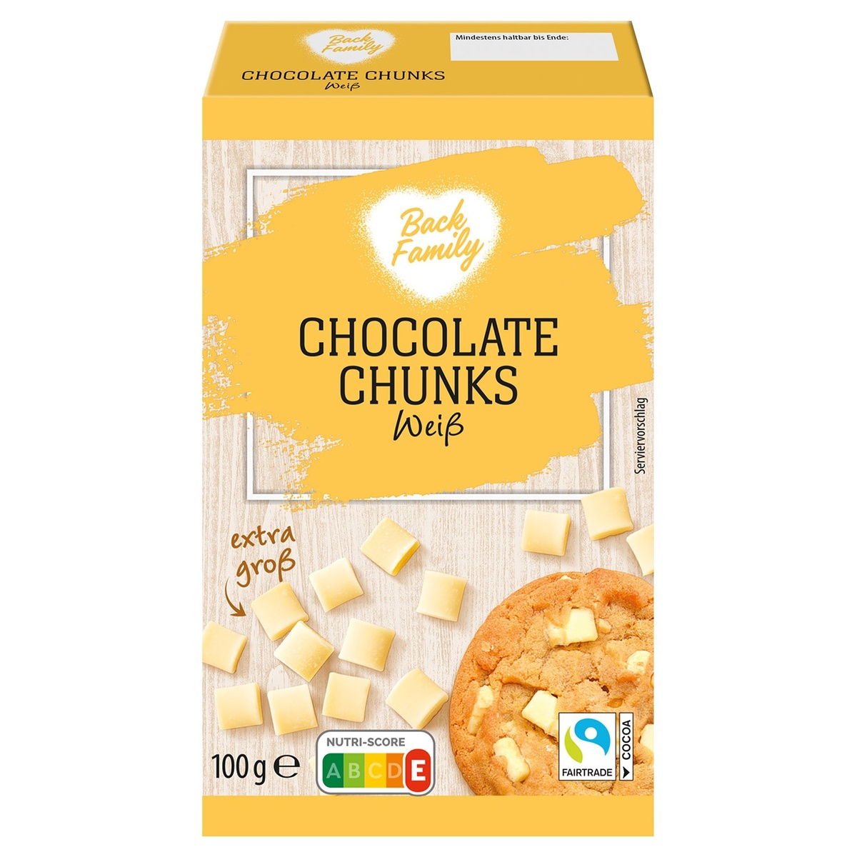 Bild 1 von BACK FAMILY Chocolate Chunks 100 g