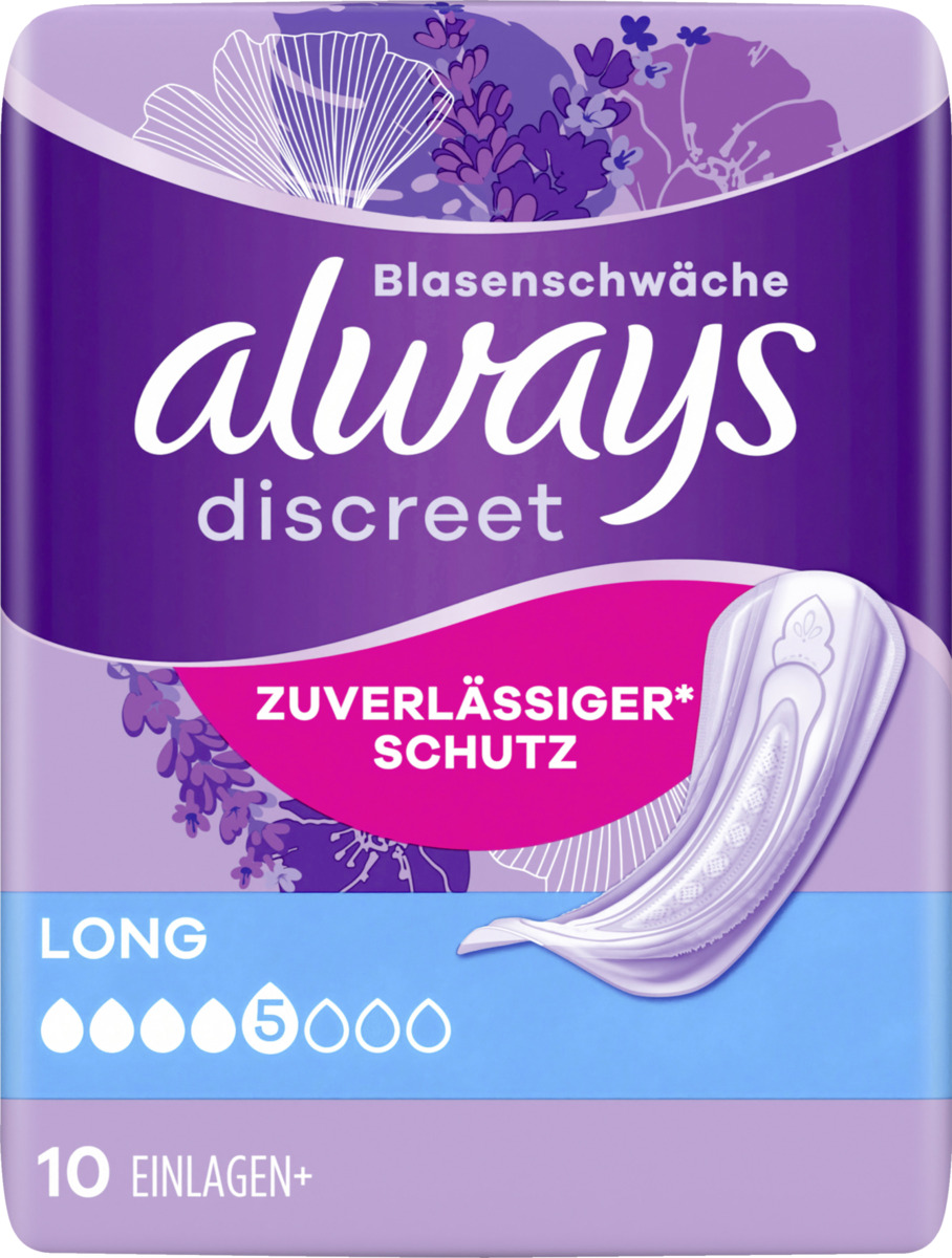 Bild 1 von Always Discreet Inkontinenz Long