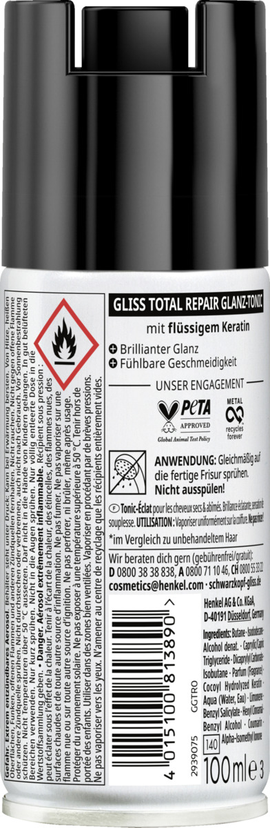 Bild 2 von Gliss Total Repair Glanz Tonic