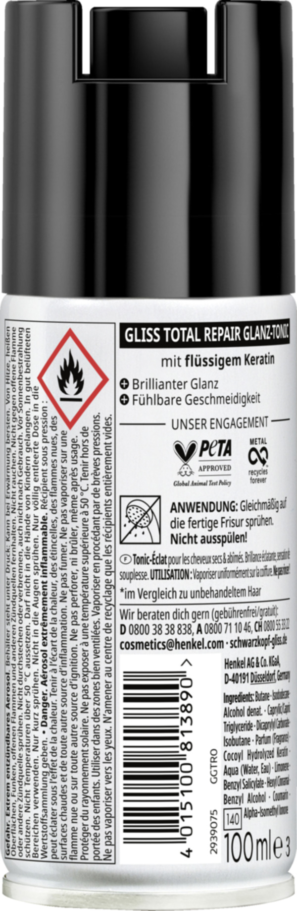 Bild 2 von Gliss Total Repair Glanz Tonic