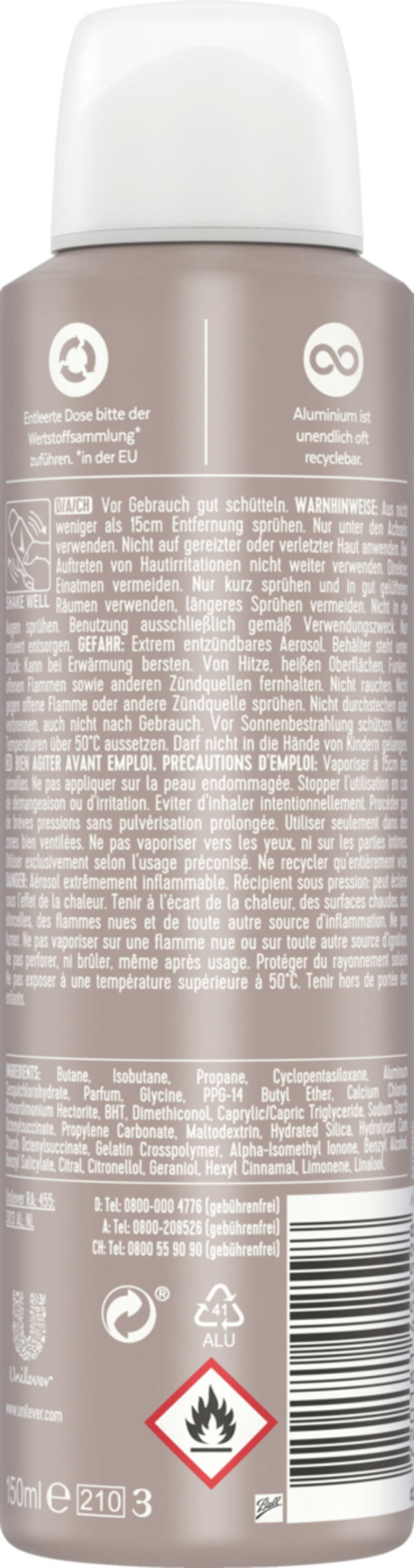 Bild 2 von Rexona Maximum Protection Anti-Transpirant Watermelon & Cactus Water Scent