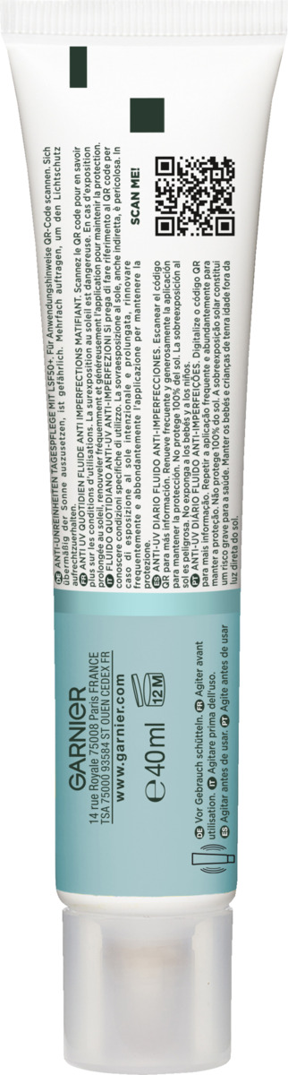 Bild 4 von Garnier Hautklar BHA + Niacinamid Fluid LSF 50+