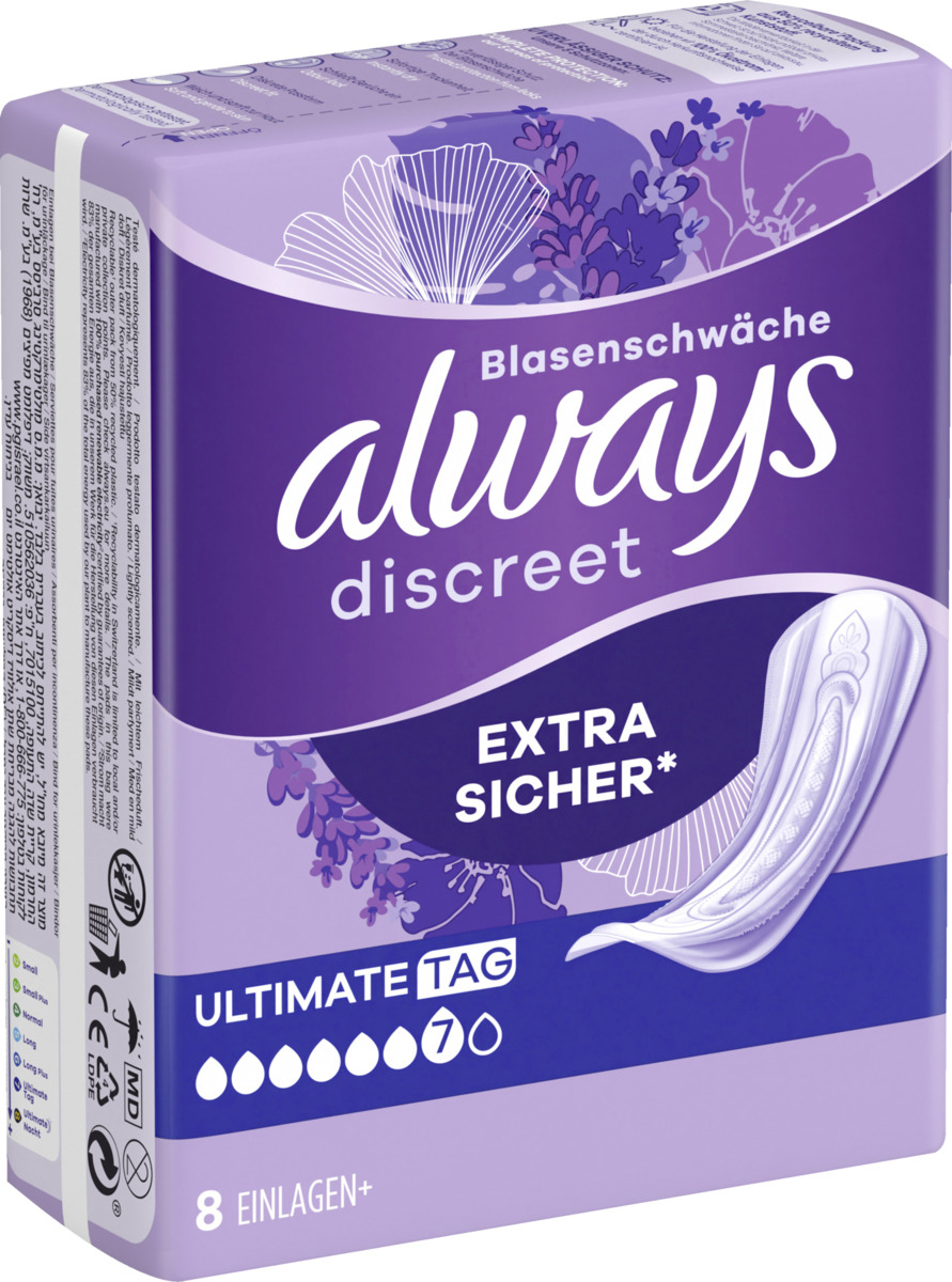 Bild 4 von Always Discreet Inkontinenz Ultimate Tag