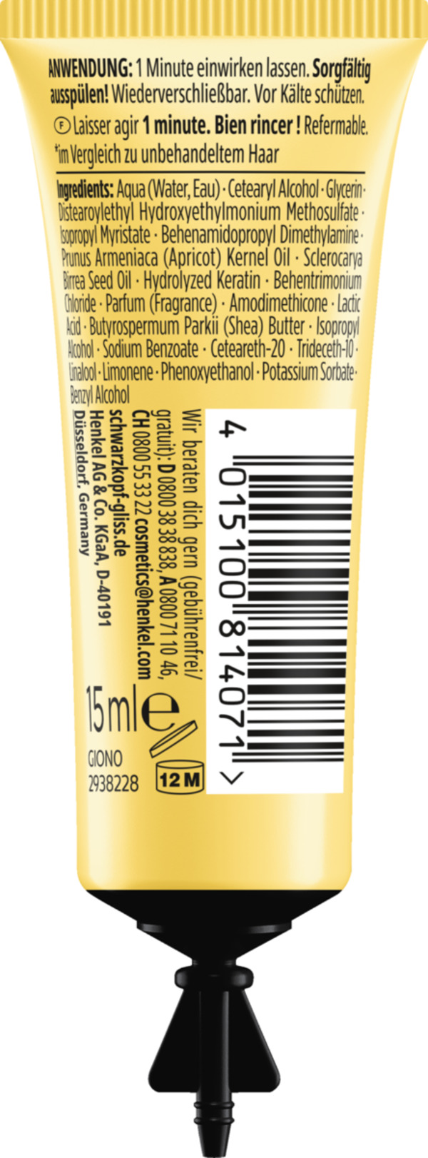 Bild 2 von Gliss Oil Nutritive SOS-Intensiv-Kur