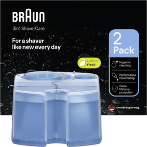 Braun 3in1 ShaverCare Reinigungskartuschen Lemon Fresh