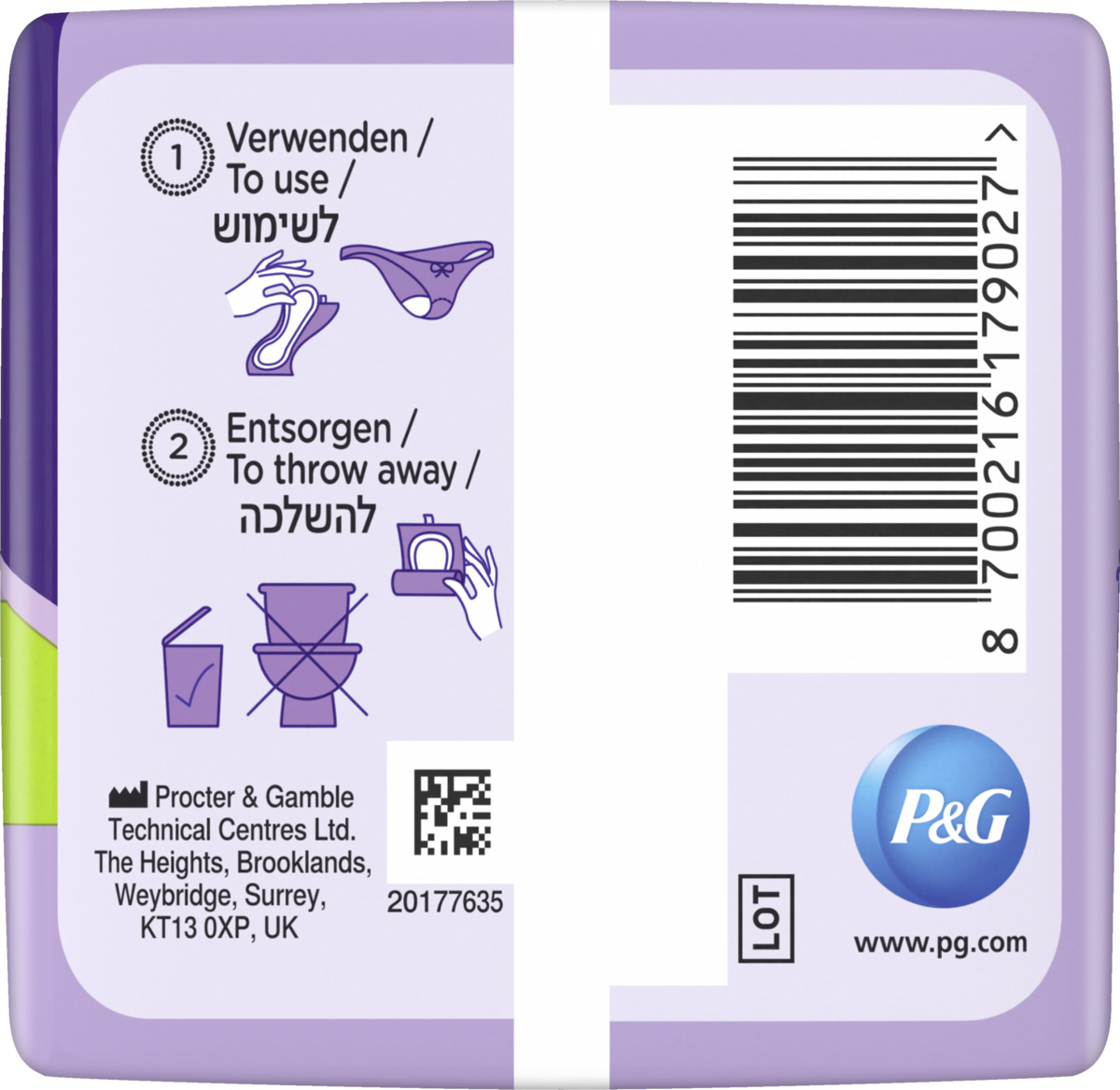 Bild 4 von Always Discreet Inkontinenz Small