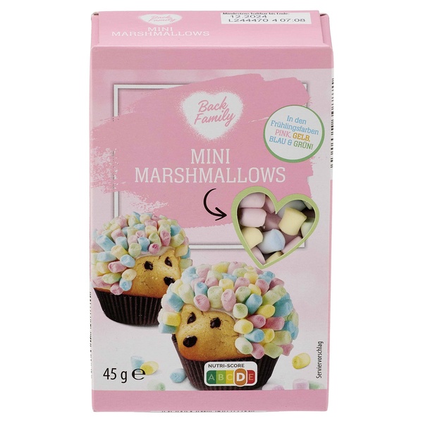 Bild 1 von BACK FAMILY Mini-Marshmellows 45 g