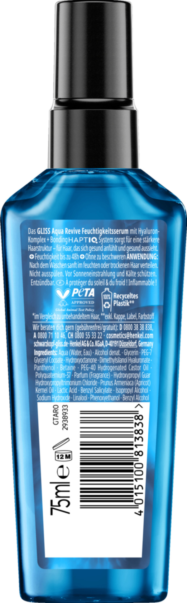 Bild 2 von Gliss Serum Aqua Revive