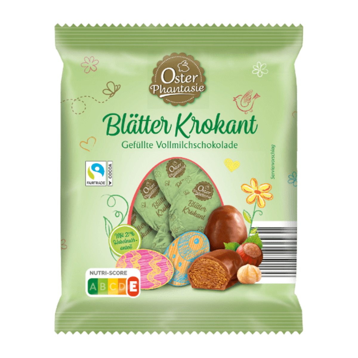 Bild 1 von OSTERPHANTASIE Blätterkrokant-Eier 150g