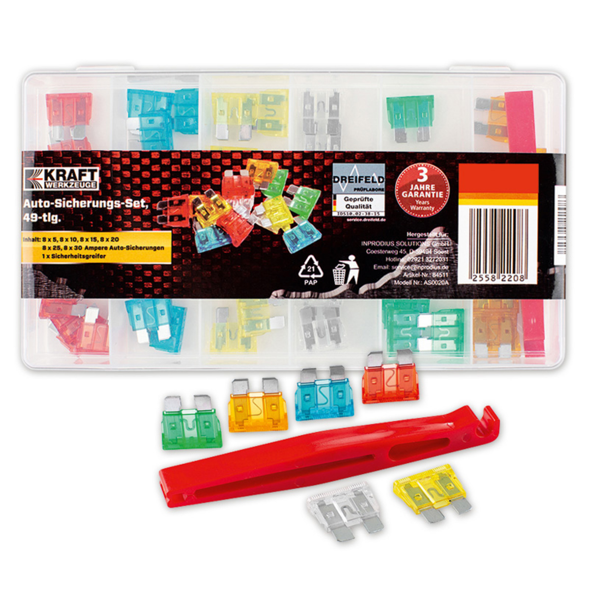 Bild 3 von Kraft Werkzeuge Kleinteile-Sortiment