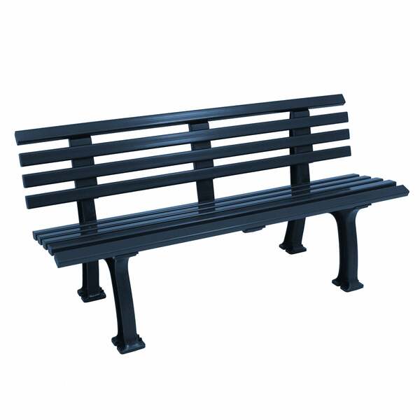 Bild 1 von gartenmoebel-einkauf Bank SYLT 3-sitzer, Kunststoff blau